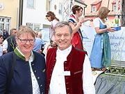 Claudia Westner, Vorsitzende des Erzeugerverbands Südbayern, Peter Strobl, Geschäftsführer Spargelerzeugerverband (©Foto: Martin Schmitz)